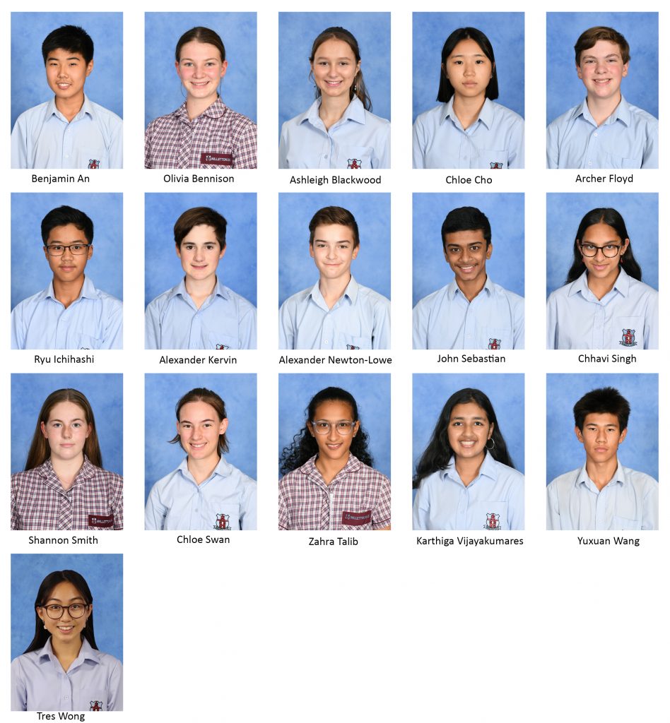 2022 Student Councillors Willetton SHS